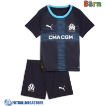 Fotballdrakt Barn Olympique de Marseille Bortedraktsett 2025-26 Kortermet (+ Korte bukser)